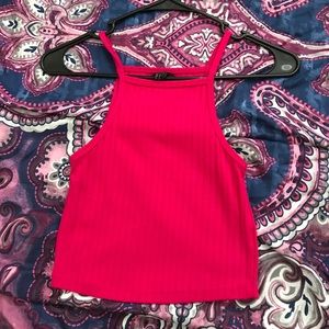Hot Pink Crop Top